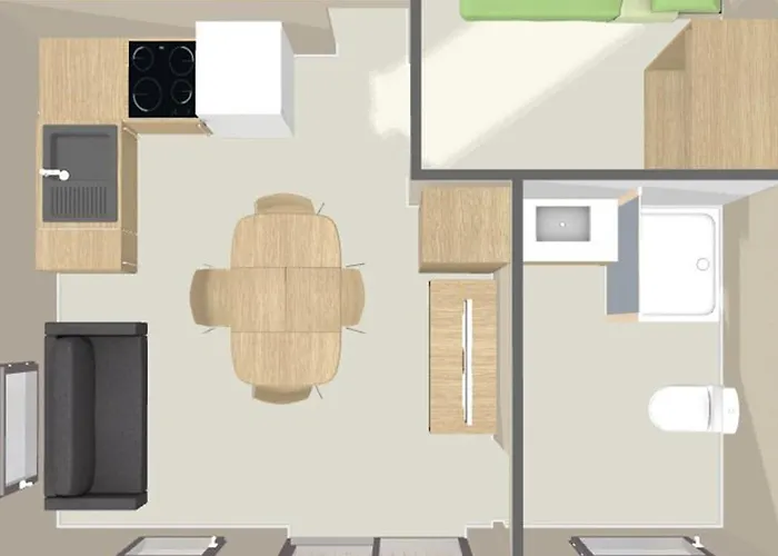 Camping Accessible Avec Terrasse A - Api-1-52-596